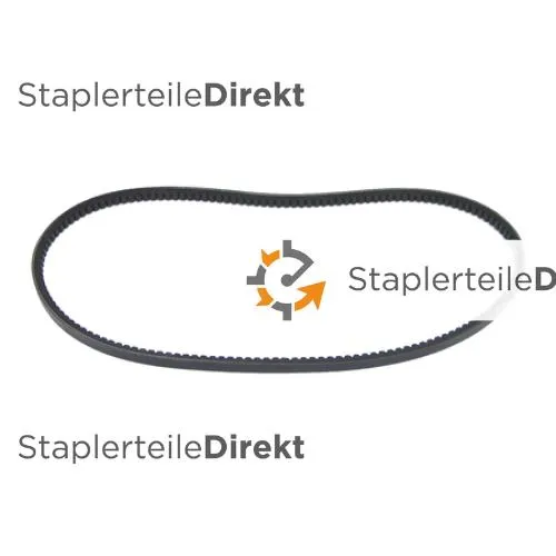 Keilriemen Breite 12,5 mm Innenlänge 1130 mm gezahnte offene Seite