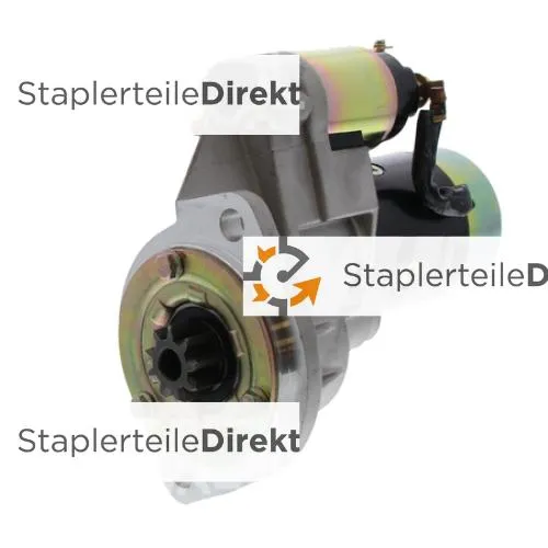 Anlasser (Starter) für Komatsu 24 V Länge 230 mm 9 Zähne