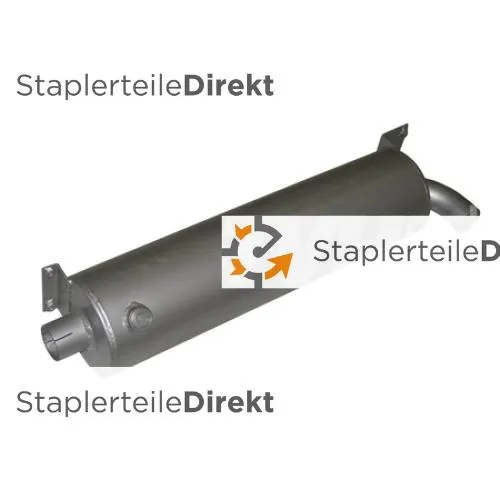 Auspuffrohr / Schalldämpfer für Komatsu - Länge 605 mm