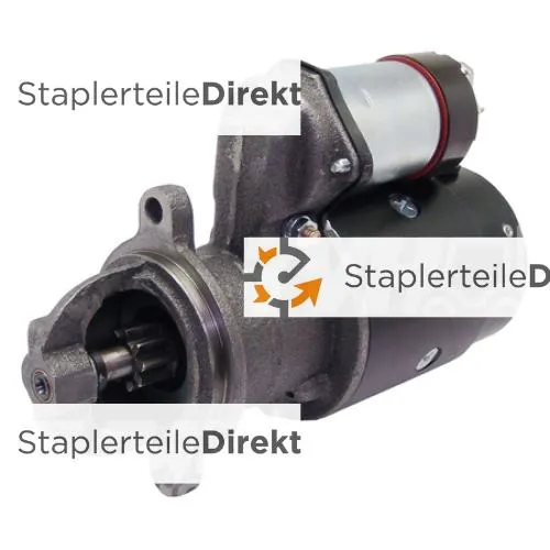 Anlasser (Starter) für Yale 12 V Länge 305 mm 9 Zähne