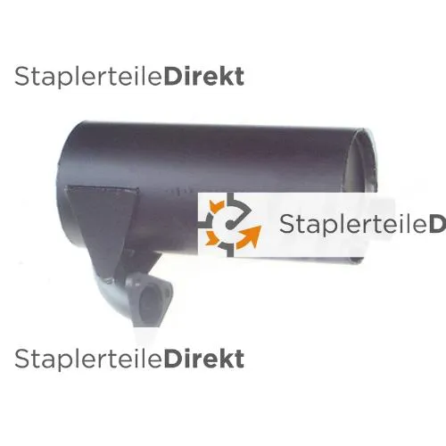 Auspuffrohr / Schalldämpfer für Jungheinrich-Steinbock - Länge 350 mm