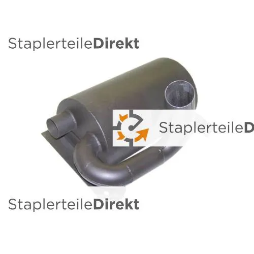 Auspuffrohr / Schalldämpfer für Jungheinrich-Steinbock - Länge 300 mm