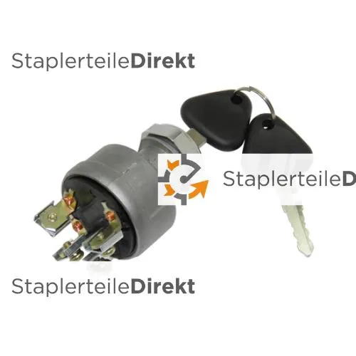 Zündschloss 777EXPORT für Clark (4 Pin, 3 Stellungen)