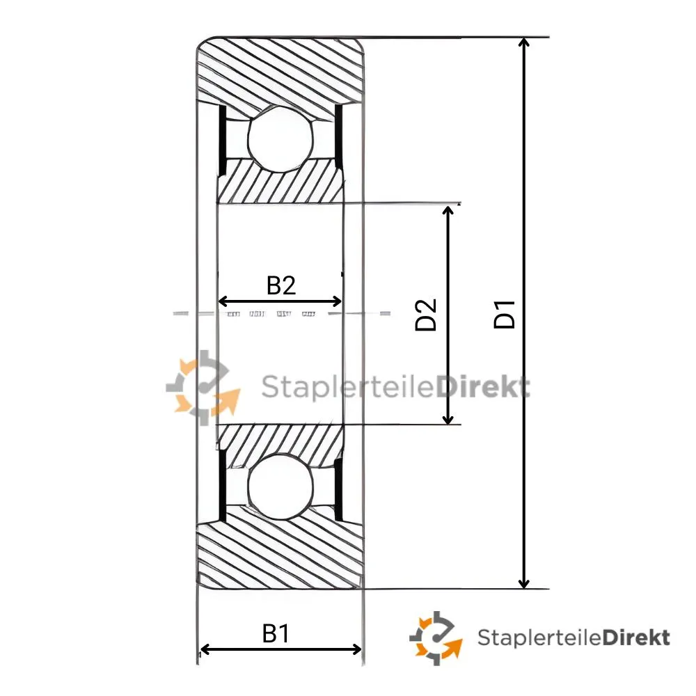 Mastrolle für Jungheinrich ETV 20 GN (26602960)