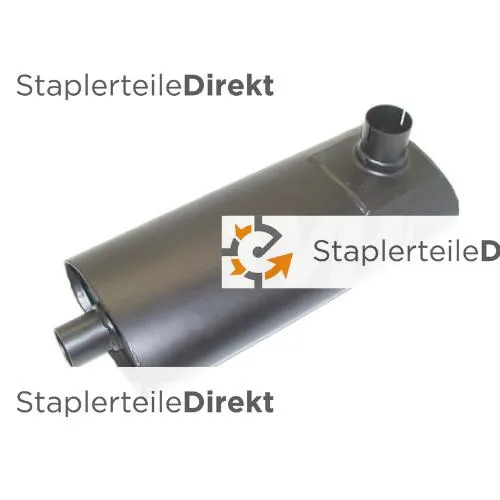 Auspuffrohr / Schalldämpfer für Coventry  Climax - Länge 380 mm
