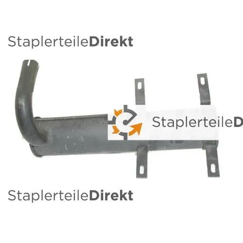 Auspuffrohr / Schalldämpfer für Komatsu - Länge 470 mm