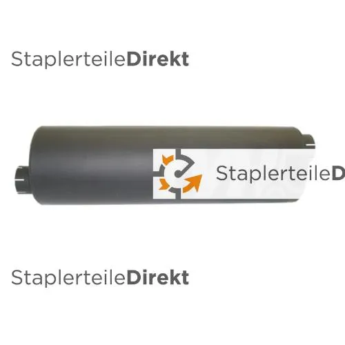Auspuffrohr / Schalldämpfer für Clark-Samsung - Länge 710 mm