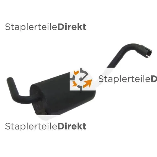 Auspuffrohr / Schalldämpfer für Hyundai - Länge 295 mm