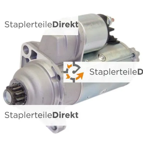 Anlasser (Starter) für Linde 12 V Länge 244 mm 10 Zähne