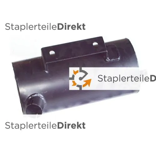 Auspuffrohr / Schalldämpfer für Komatsu - Länge 320 mm