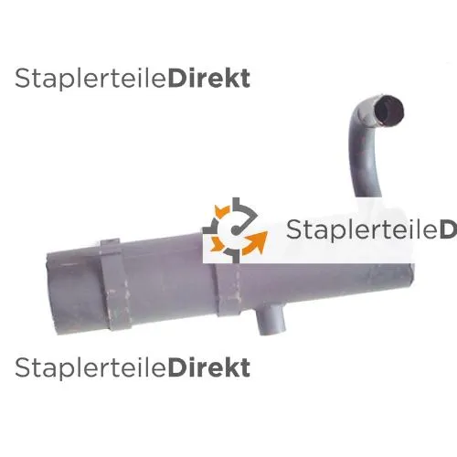 Auspuffrohr / Schalldämpfer für Komatsu - Länge 440 mm