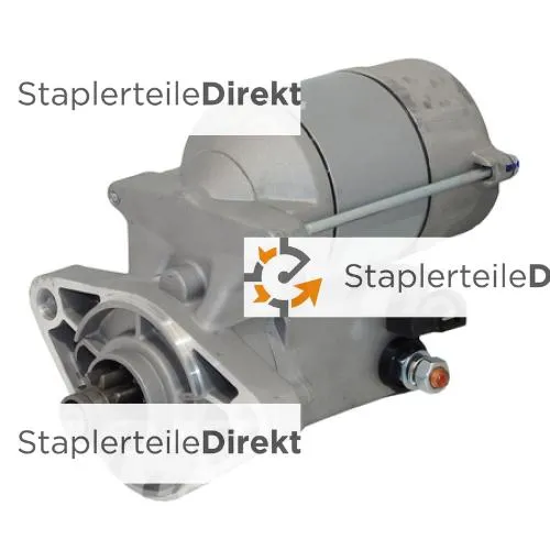 Anlasser (Starter) für Hyster 12 V Länge 187,5 mm 9 Zähne