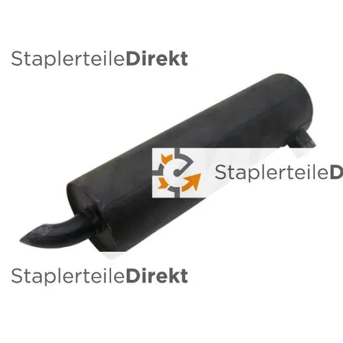 Auspuffrohr / Schalldämpfer für Jungheinrich-Steinbock - Länge 630 mm