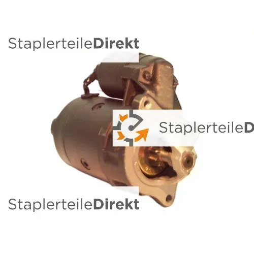 Anlasser (Starter) für Linde 12 V Länge 197 mm 9 Zähne