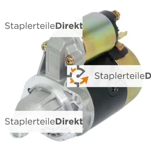 Anlasser (Starter) für Hako 12 V Länge 231 mm 9 Zähne