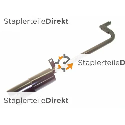 Auspuffrohr / Schalldämpfer für Jungheinrich-Steinbock - Länge 158 mm