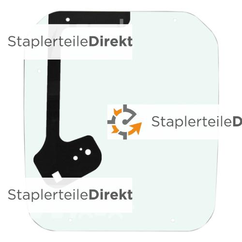 Heckscheibe, Glasscheibe für Linde E20, E25, E30, E35 Gabelstapler (3874375702 Heckscheibe, Glasscheibe für Linde E20, E25, E30, E35 Gabelstapler (3874375702