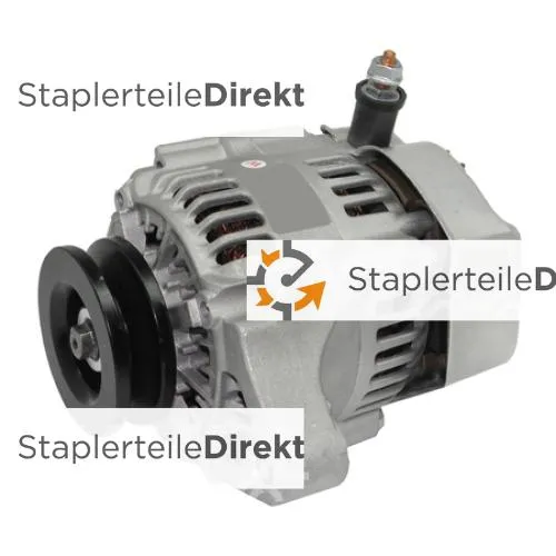 Lichtmaschine für Moffet 12 V (Aufhängung 23,5x16 mm) Außendurchmesser Riemenscheibe 69 mm