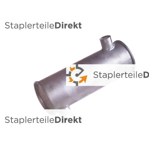 Auspuffrohr / Schalldämpfer für Clark-Samsung - Länge 360 mm