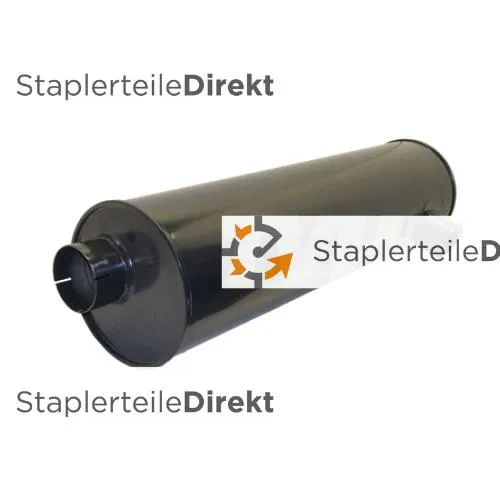 Auspuffrohr / Schalldämpfer für Kalmar - Länge 1100 mm
