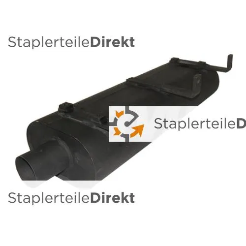 Auspuffrohr / Schalldämpfer für Genie - Länge 700 mm