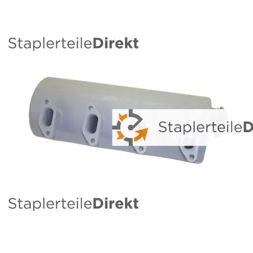 Auspuffrohr / Schalldämpfer für Haulotte - Länge 455 mm
