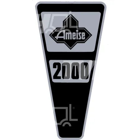 AUFKLEBER - AMEISE2000