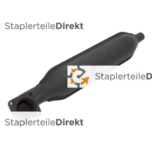 Auspuffrohr / Schalldämpfer für Jlg - Länge 450 mm