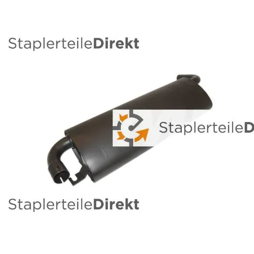 Auspuffrohr / Schalldämpfer für Jungheinrich-Steinbock - Länge 515 mm