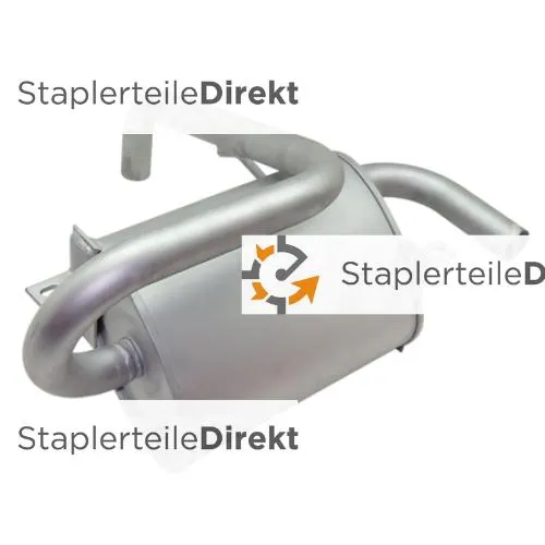 Auspuffrohr / Schalldämpfer für Hangzhou / Hc / Hangcha - Länge 420 mm