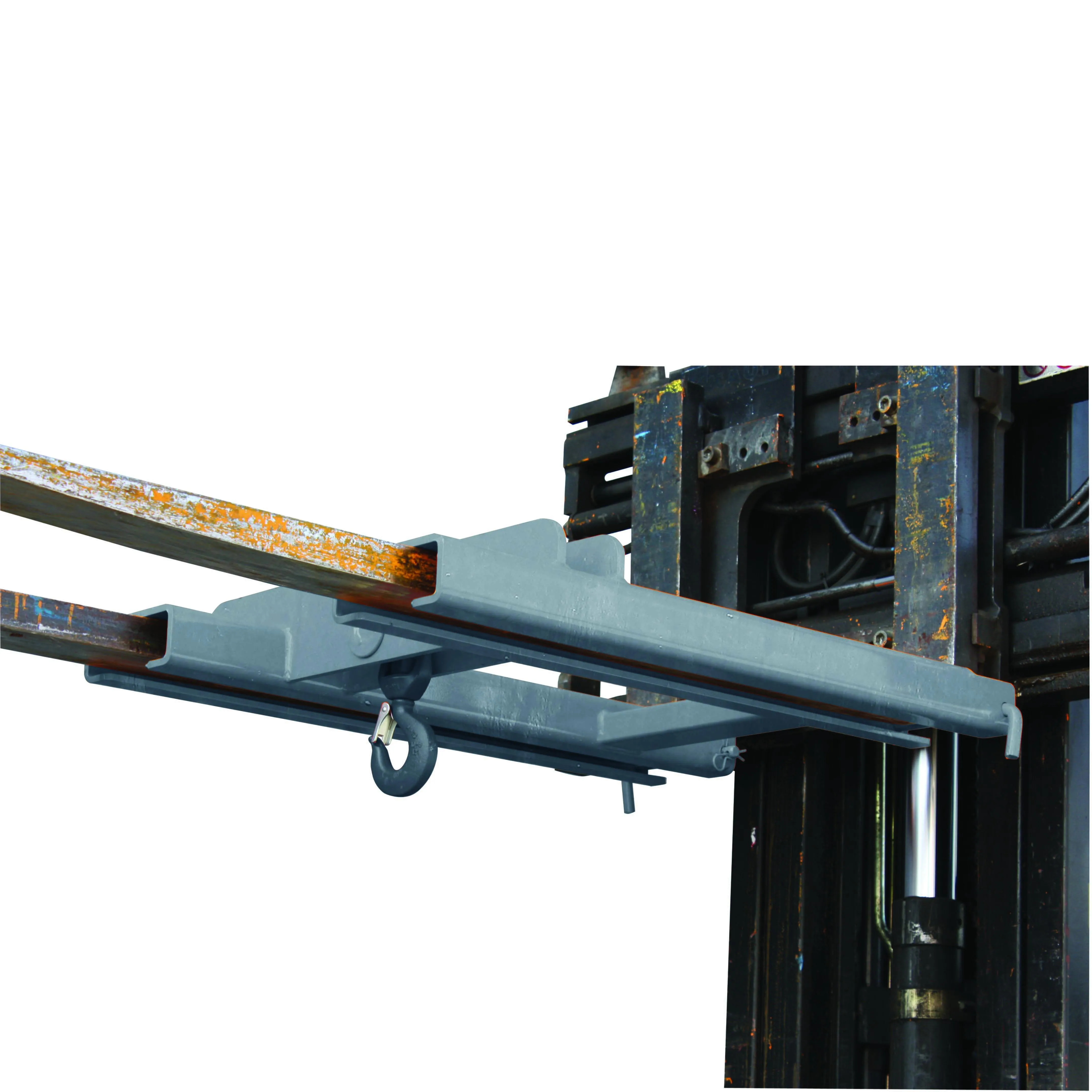 Lasthaken Stapler-Aufsatz für 2 Zinken, 2000 kg,  feuerverzinkt