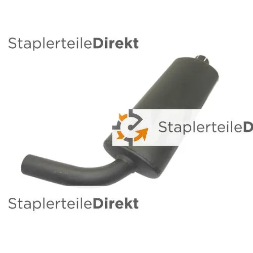 Auspuffrohr / Schalldämpfer für Fenwick & Peg - Länge 530 mm