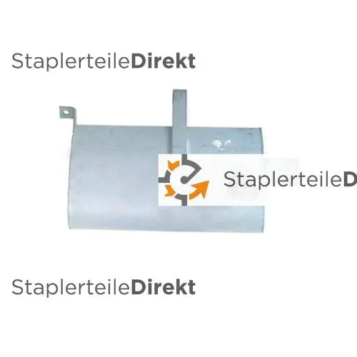 Auspuffrohr / Schalldämpfer für Linde-Lansing - Länge 310 mm