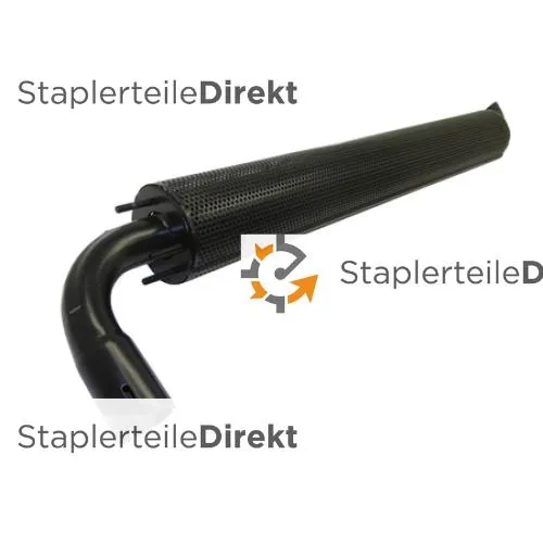 Auspuffrohr / Schalldämpfer für Irisman - Länge 825 mm