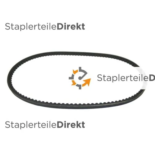 Keilriemen Breite 12 mm Innenlänge 1040 mm gezahnte offene Seite Keilriemen Breite 12 mm Innenlänge 1040 mm gezahnte offene Seite
