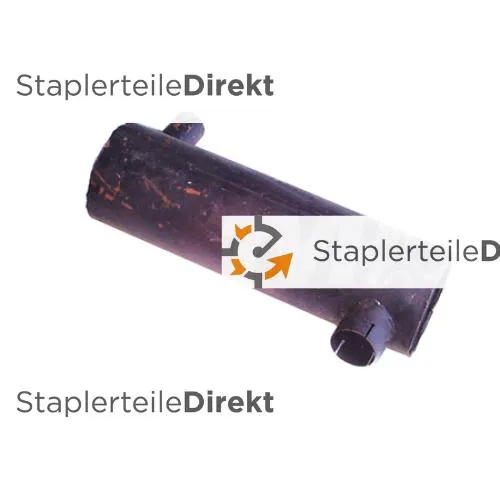 Auspuffrohr / Schalldämpfer für Clark-Samsung - Länge 500 mm