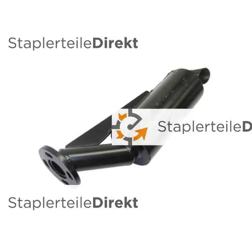 Auspuffrohr / Schalldämpfer für Genie - Länge 228 mm