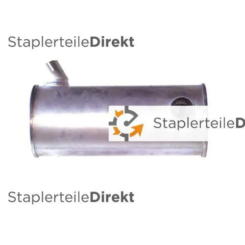 Auspuffrohr / Schalldämpfer für Clark-Samsung - Länge 380 mm