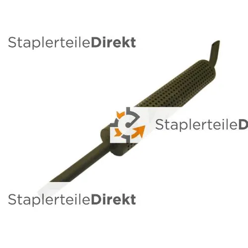 Auspuffrohr / Schalldämpfer für Heli - Länge 700 mm