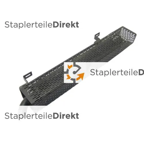 Auspuffrohr / Schalldämpfer für Clark-Samsung - Länge 630 mm