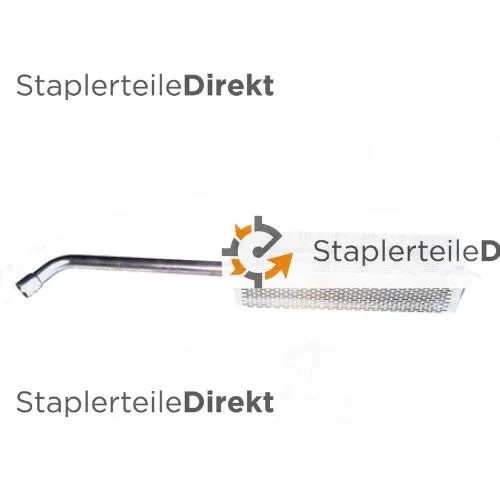 Auspuffrohr / Schalldämpfer für Clark-Samsung - Länge 605 mm