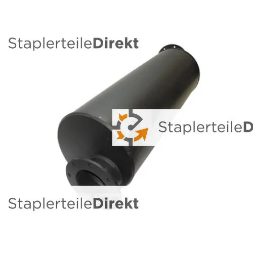Auspuffrohr / Schalldämpfer für Kalmar - Länge 1270 mm