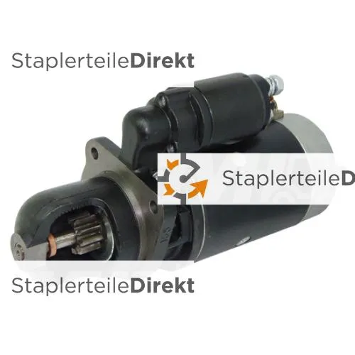 Anlasser (Starter) für Smv konecranes 24 V Länge 340 mm 9 Zähne