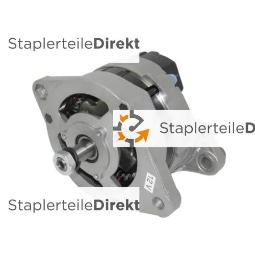 Lichtmaschine für Linde 12 V (Aufhängung 16,5x16x15 mm) Außendurchmesser Riemenscheibe 71 mm