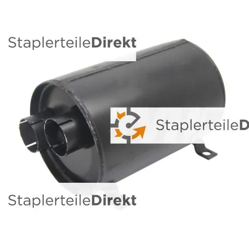 Auspuffrohr / Schalldämpfer für Komatsu - Länge 265 mm