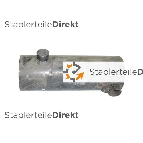 Auspuffrohr / Schalldämpfer für Clark-Samsung - Länge 420 mm