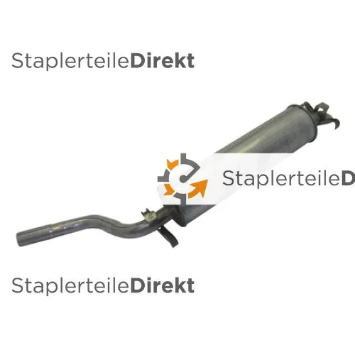 Auspuffrohr / Schalldämpfer für Clark-Samsung - Länge 600 mm