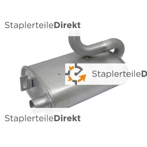 Auspuffrohr / Schalldämpfer für Artison - Länge 332 mm