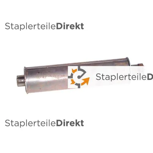 Auspuffrohr / Schalldämpfer für Clark-Samsung - Länge 510 mm