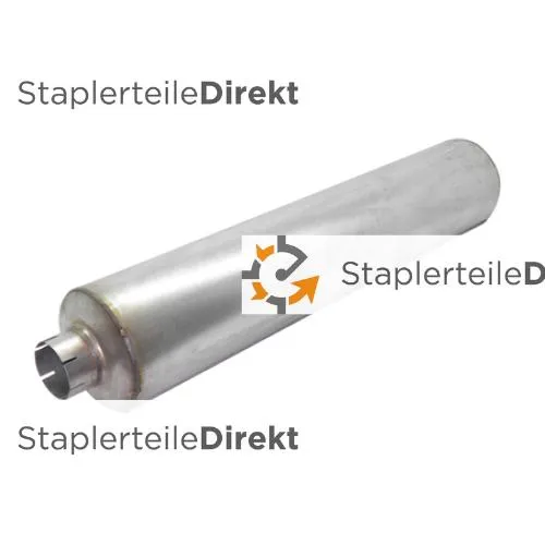 Auspuffrohr / Schalldämpfer für Kalmar - Länge 1135 mm